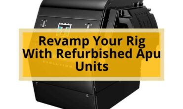 Revamp Your Rig With Refurbished Apu Units
