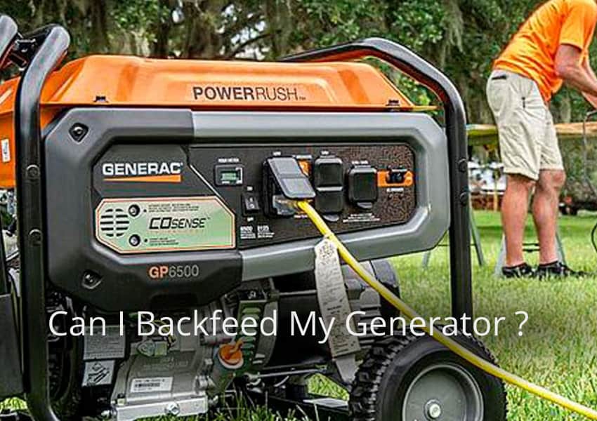 Can I Backfeed My Generator