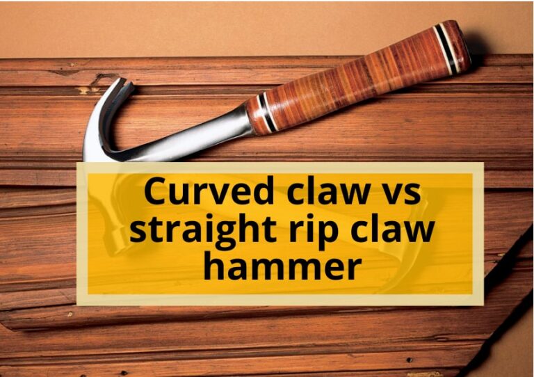 Curved Claw VS Straight