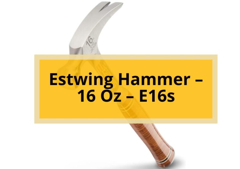 Estwing Hammer – 16 Oz – E16s