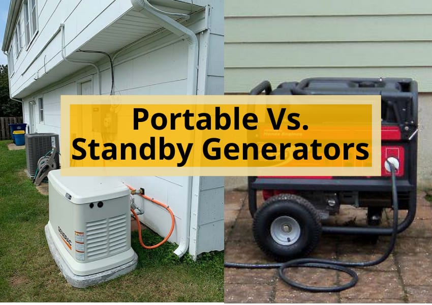 Portable Vs. Standby Generators: Power, Convenience, & Protection