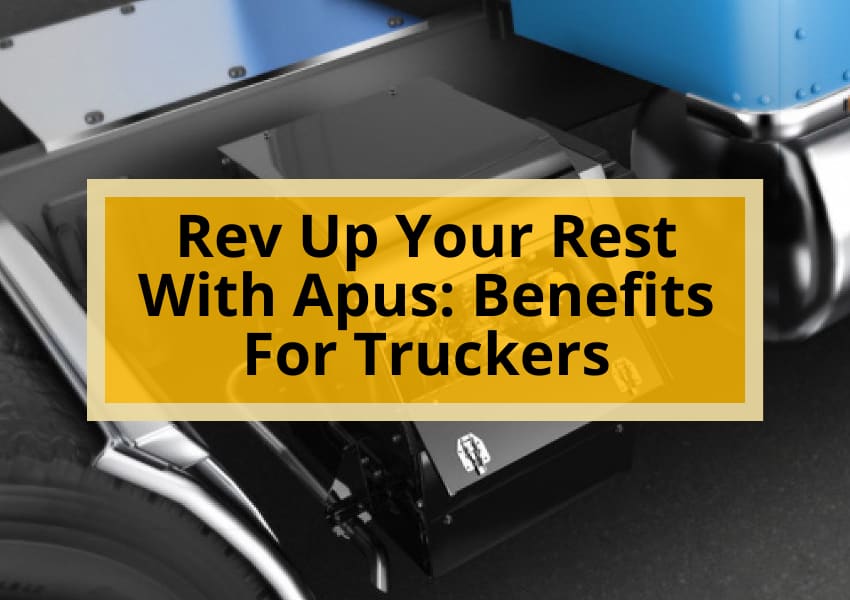 Rev Up Your Rest With Apus