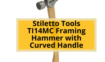 Stiletto Tools TI14MC Framing Hammer with Curved Handle-Product Review
