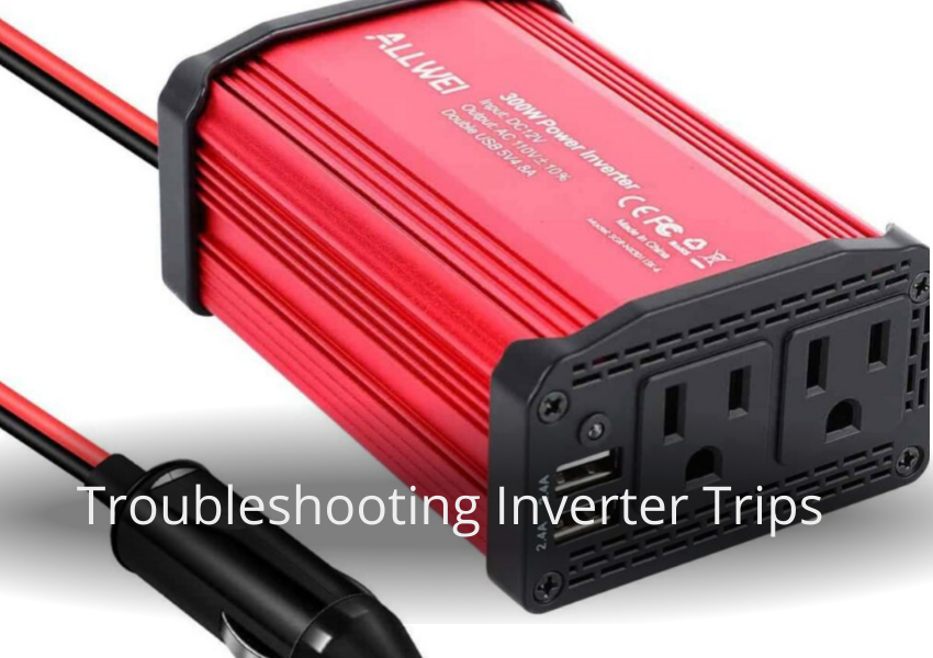 Troubleshooting Inverter Trips