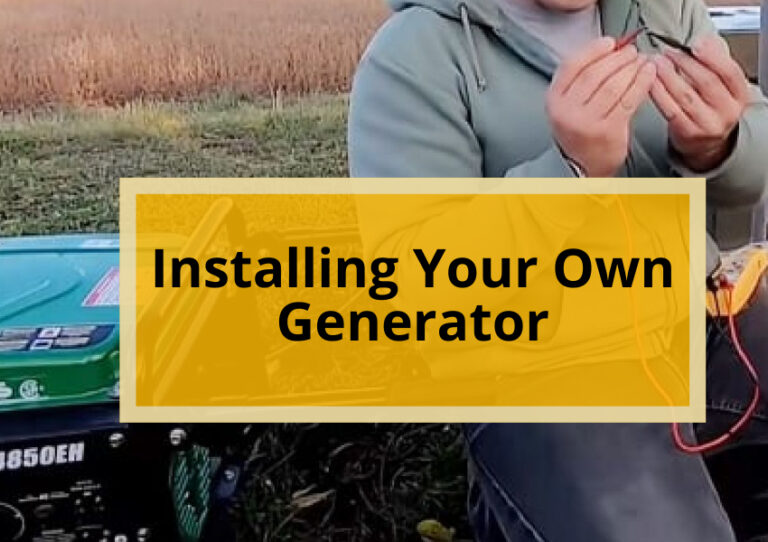Installing Your Own Generator